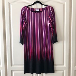 🌺 CALVIN KLEIN flattering dress ~ size 10 🎀